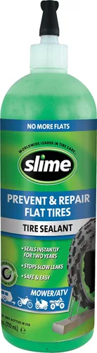 Vista 11 de Slime 10206 - Sellador de reparación de pinchazos de neumáticos planos, evita y repara, todos los neumáticos sin cámara fuera de carretera,