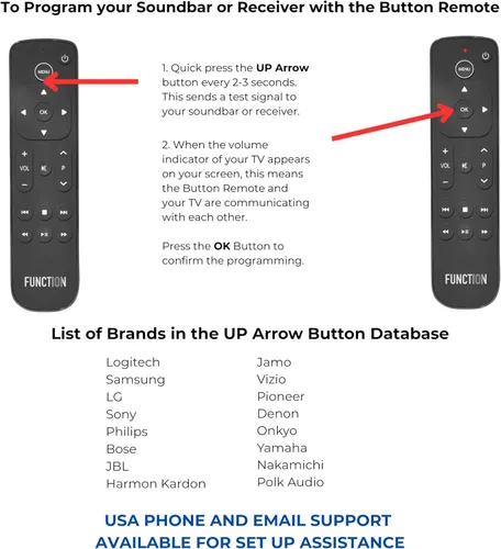 Vista 10 de Function101 F101-ATVRM Control remoto de botón de reemplazo para Apple TV Conectividad infrarroja 2 pilas AAA incluidas