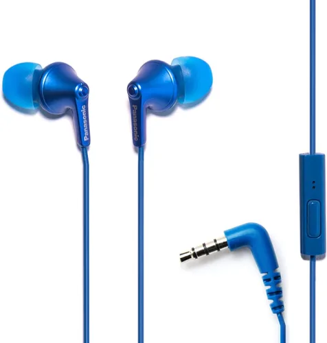 Vista 5 de Panasonic ErgoFit Auriculares con Cable con Micrófono, Conector de 3.5mm Auriculares Intrauditivos con Cable, Auriculares con Cable con Micrófono