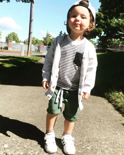 Vista 11 de Conjunto de ropa de verano para niños pequeños, 2 piezas, camiseta de manga corta con cintura elástica