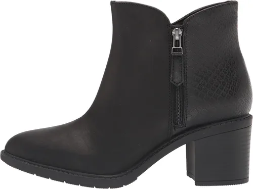 Vista 8 de Clarks Botines Scene con cremallera para mujer