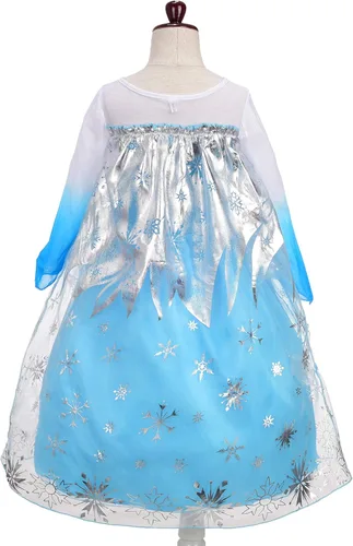 Vista 2 de Dressy Daisy Toddler Little Girls' Ice Princess Dress Costume Birthday Halloween Christmas Fancy Party Dresses