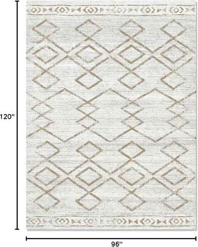 Vista 88 de jinchan Alfombra marroquí de pasillo 2x6 - Alfombra de pasillo lavable a máquina para cocina, alfombra moderna geométrica suave de pelo bajo