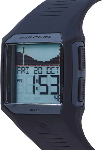 Vista 4 de Rip Curl Reloj automático Rifles Tide para hombre con correa de poliuretano, PARENT, Padre