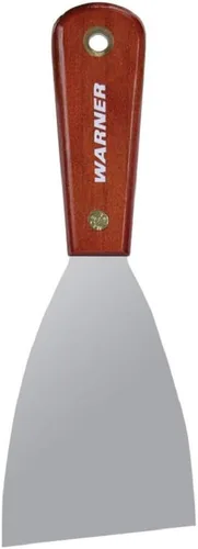 Vista 9 de Warner Manufacturing Warner Tool 627 Cuchillo de masilla Full Flex de 1-1/2", acero al carbono, mango de palisandro, multicolor