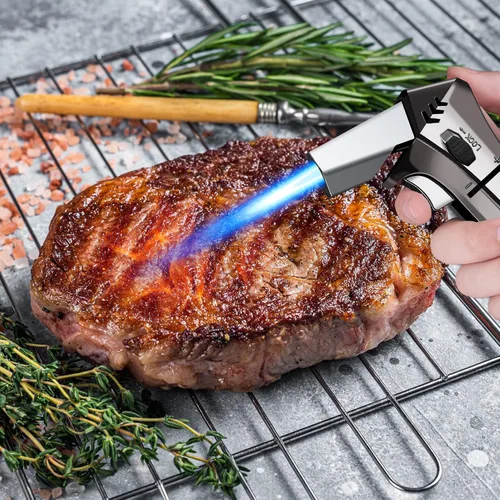 Vista 6 de Antorcha de cocina para cocinar con llama ajustable