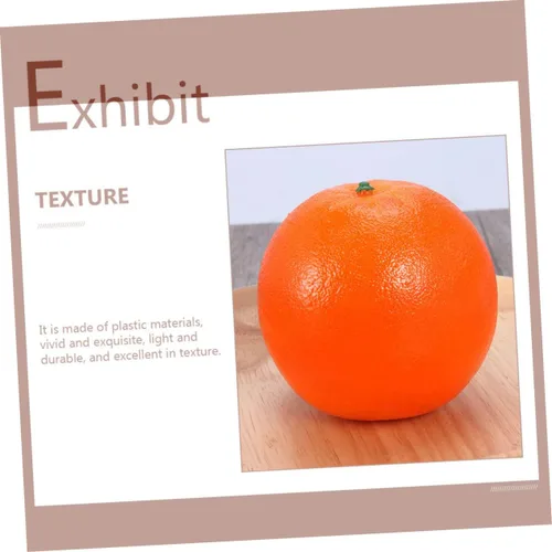 Vista 9 de HOMSFOU 4 unids Artificial Frutas Ventana Plástico Alimentos Artificiales Decorativas Para Sala Alimentos Artificiales Foto Accesorios Decorativos