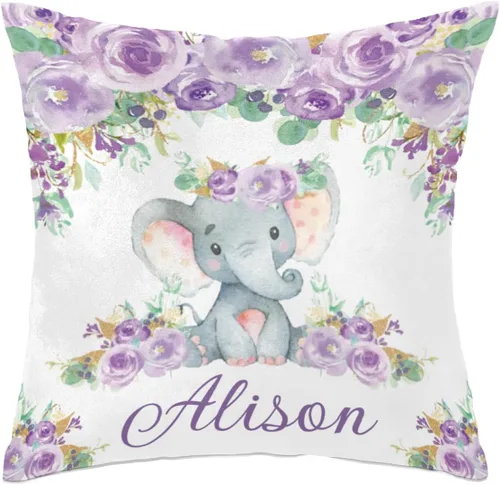 Vista 11 de Funda de almohada personalizada con nombre de bebé para bebé, niño y niña, almohada personalizada con nombre, almohada personalizada para sofá