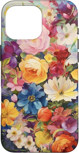 Vista 19 de Watercolor Flower Garden Botanical Art Case for iPhone 17