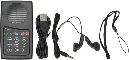 Vista 7 de Lector de Biblia alimentado por energía solar, reproductor de audio electrónico portátil de la Biblia construido en capacidad 8G para personas