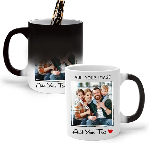 Vista 12 de SANTANNA Taza personalizada para hombres, iniciales personalizadas con nombre de café de cerámica (sus estilos favoritos)