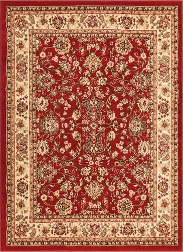 Vista 59 de Unique Loom Sialk Hill Collection - Alfombra de área - Washington (5 pies 3 pulgadas x 8 pies, rectangular, marrón/negro)