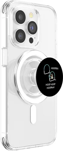 Vista 3 de Dog Agility Dog Hoopers Papillon - Aro de aro Hoopray PopSockets MagSafe PopGrip para iPhone