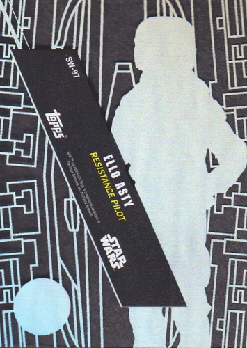 Vista 2 de 2016 Topps SW High Tek Pattern 3 Form 2 Trading Card #SW-97 Ello Asty