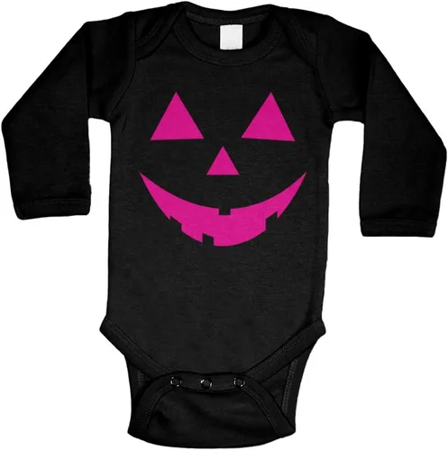 Vista 27 de Tcombo Pumpkin Face - Body Jack O' Lantern Naranja - Cara de calabaza negra