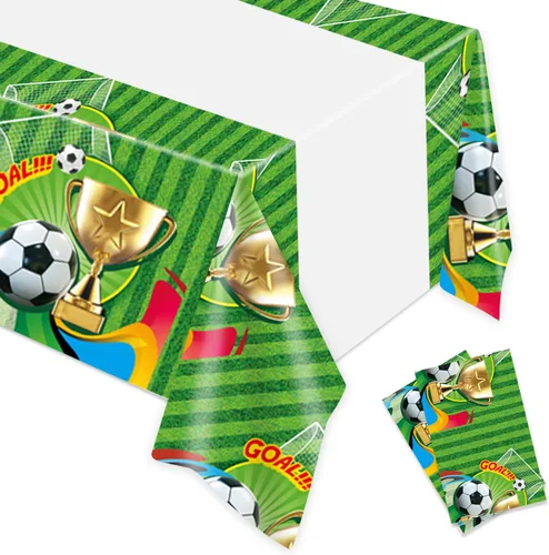 Vista 13 de Egami 2 manteles de fiesta geniales para decoración de fiesta, estilo retro, hippie, bohemio, 70 x 42 pulgadas, para suministros de cumpleaños