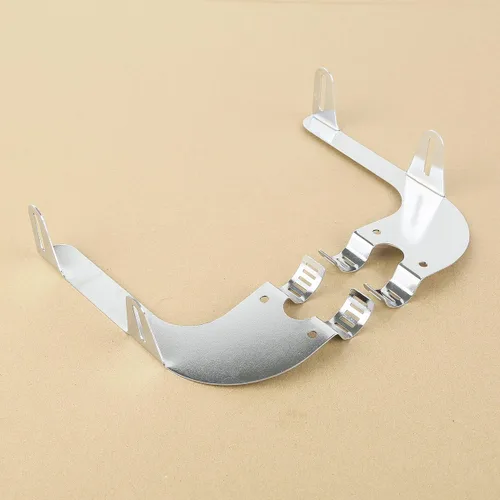 Vista 6 de Green-L 1.53 pulgadas Soporte de Parabrisas Compatible con Harley Dyna, Montura de Cromo