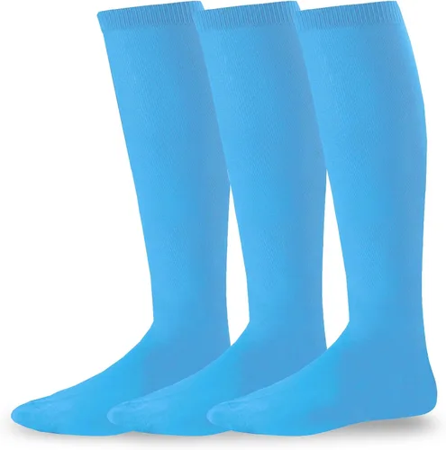 Vista 37 de TeeHee - Calcetines deportivos novedosos para niños pequeños y pequeños, paquete de 6 pares