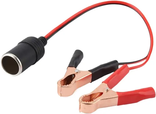 Vista 7 de Enchufe para encendedor de cigarrillos a clip, enchufe hembra para encendedor de cigarrillos de 12 V-24 V, enchufe hembra para clip, encendedor