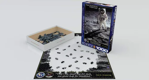Vista 3 de EuroGraphics Walk on the Moon Puzzle (1000 piezas) (6000-4953)
