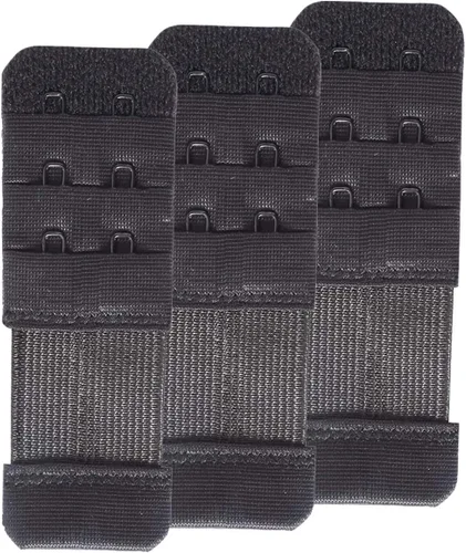 Vista 28 de SAMGU Extensores de brasier para mujer, 2 ganchos, 3 ganchos, 4 ganchos, 5 ganchos, 6 ganchos, correa de extensión de brasier elástica suave 2