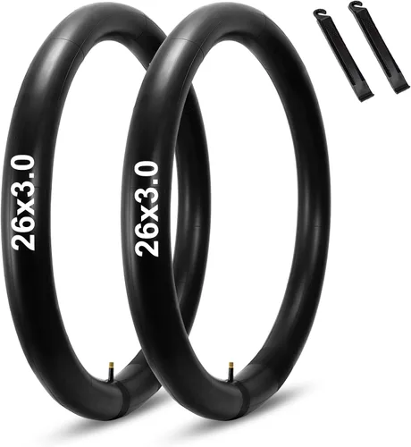 Vista 9 de MOHEGIA Fat Bike - Tubos interiores para bicicleta eléctrica de 20 x 3.0/20 x 4.0/26 x 3.0/26 x 4.0 pulgadas, goma butílica premium, válvula