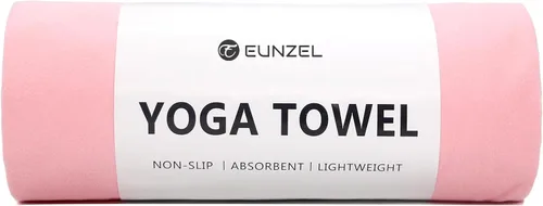 Vista 14 de Eunzel Toalla de yoga caliente antideslizante para esterilla de yoga, toalla absorbente de sudor para yoga caliente, pilates y entrenamiento, 72 x