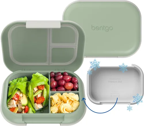 Vista 13 de Bentgo Chill Max - Lonchera XL a prueba de fugas - Paquete de hielo incluido mantiene la comida fría; capacidad de 5 tazas para adultos y mayores