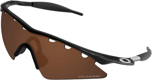 Vista 2 de Lente polarizada de repuesto para gafas de sol Oakley M Frame Sweep ventiladas, marrn