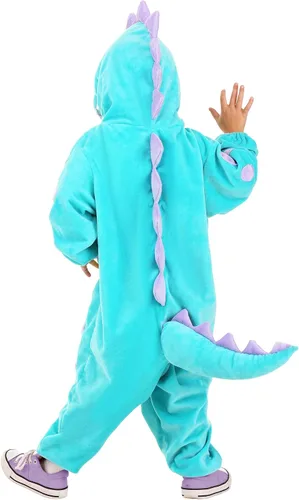 Vista 5 de Disfraz infantil de Cuddlesaur verde azulado