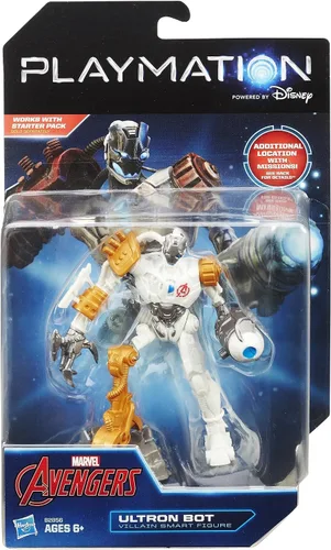 Vista 2 de Playmation Marvel Avengers Super Ultron Bot Villain Figura inteligente