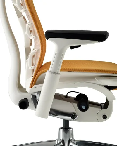 Vista 3 de Herman Miller Embody Silla Ergonómica de Oficina Brazos Totalmente Ajustables y Ruedas para Alfombra Negro Balance