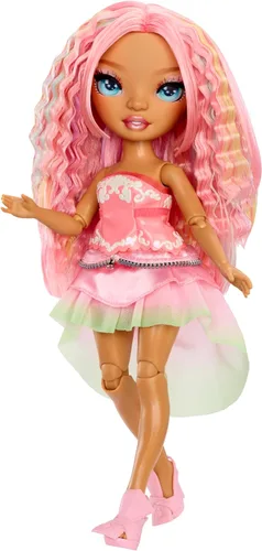 Vista 8 de Rainbow High Be Dazzling Muñecas de moda - Adeline Rose (Rosa) con herramienta Bedazzler y Gemas brillantes