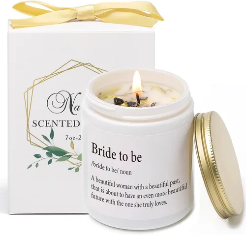 Vista 8 de Divertido regalo de vela de boda – Feyonce Candles – Regalos de compromiso y despedida de soltera para ella – despedida de soltera, novia futura