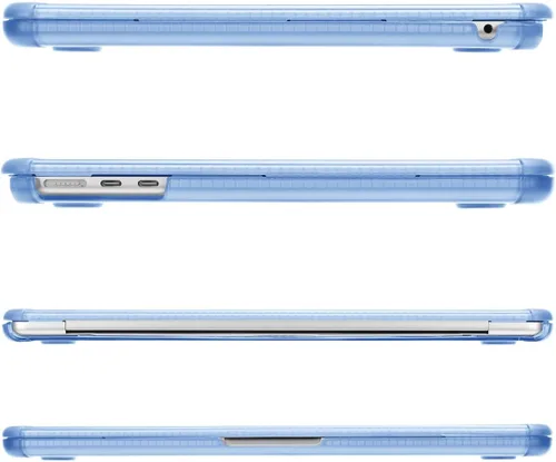 Vista 8 de MOSISO - Funda compatible con MacBook Air de 13 pulgadas M5 2026 M4 M3 M2 2025-2022 A3449 A3240 A3113 A2681, Kit 3 en 1 resistente a las grietas