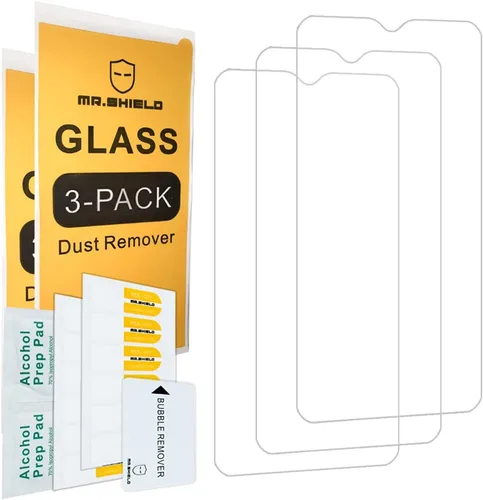 Vista 2 de Mr.Shield Paquete de 3 protectores de pantalla de vidrio templado para Wiko Voix Vidrio de Japón con dureza 9H