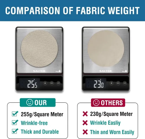 Vista 4 de H.VERSAILTEX Fundas de cojín de vellón para sofá, fundas elásticas para sillas de sala de estar, fundas de sofá modular, tela cómoda y duradera