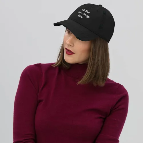 Vista 3 de Gorra Otto bordada personalizada con tu texto Gorras para regalos hombres y mujeres
