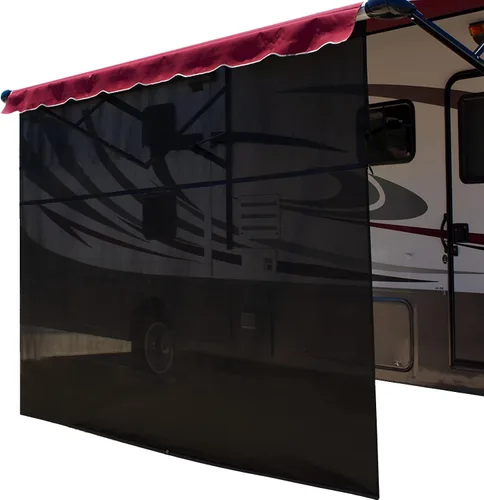 Vista 11 de ShadePro - Toldo lateral Vista - Pantalla de sombra para toldo de RV - Malla solar que bloquea el 87% de la luz solar - El único protector solar