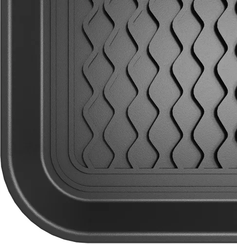 Vista 8 de Ottomanson TRY400-30X15 de charola multiuso 1.2 pulgadas multiuso Boot & Shoe, charola de resistente al agua para todos los climas uso exterior