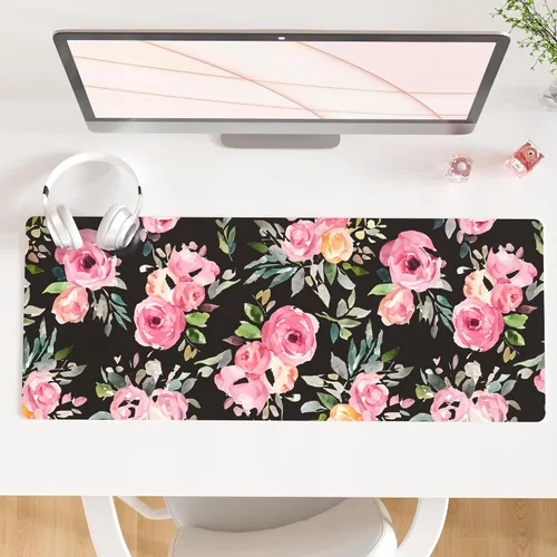 Vista 16 de Qiyi Alfombrilla de escritorio, grande, de mouse, vía láctea, decoración, piel sintética impermeable, protector para oficina, hogar, trabajo