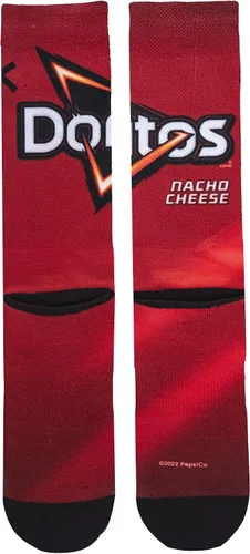 Vista 5 de Odd Sox, Calcetines divertidos para hombre, aperitivos de nachos, doritos, gueos, estampados Funyun