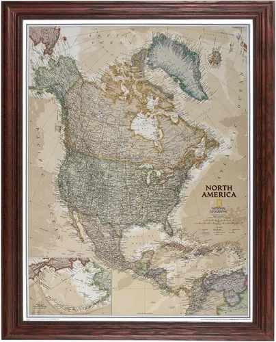 Vista 12 de Push Pin Travel Maps Pósteres e impresiones personalizables – Gris granero – Mapa de pines enmarcado personalizado, llega listo para colgar con 150