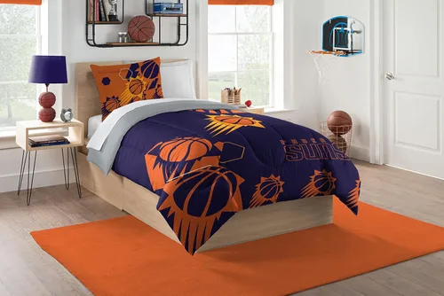 Vista 38 de Northwest NBA Unisex-Adult Comforter and Sham Set Golpe inverso