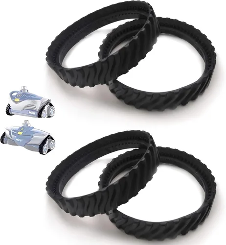 Vista 6 de AR-PRO 1 Par R0526100 de repuesto exacto de pista Compatible con limpiador de piscina enterrada MX8/MX6/hecho de goma premium de servicio pesado