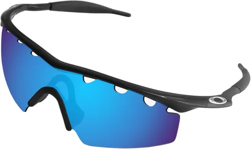 Vista 2 de BroLizard - Lente polarizada de repuesto para gafas de sol Oakley M Frame Strike ventiladas, azul
