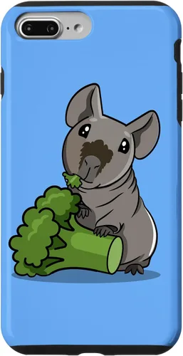 Vista 12 de Funny Kawaii Kids Broccoli Black Hairless Guinea Pig Lover Case for iPhone 17