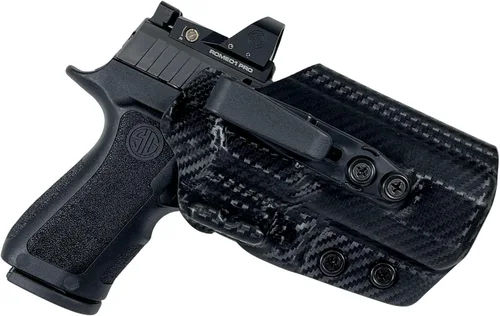 Vista 7 de Dentro de la funda para cinturón de cintura, se adapta a P320 AXG Scorpion M18 Nitron Compact RXP Compact XCarry XCompact