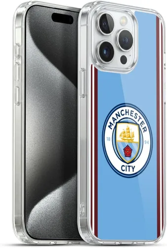 Vista 82 de Head Case Designs Funda de gel con licencia oficial del Manchester City Man City FC Away 2022/23 [protección de grado militar] compatible con Apple