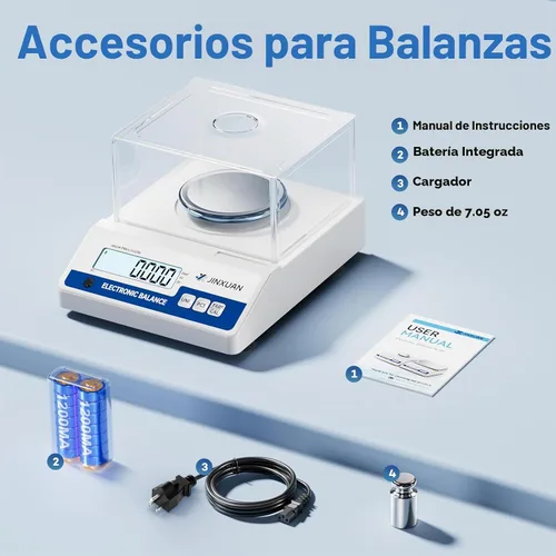 Vista 9 de Báscula de laboratorio 17.64 oz x 0.00004 oz Escala de miligramos de alta precisión Balanza analítica con parabrisas, peso de 7.05 oz, báscula